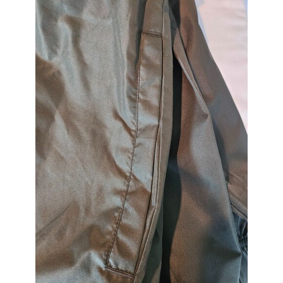 IZOD Men's Size Small V-neck Nylon Windbreaker Pullover Golf Pockets Banded - Picture 8 of 11